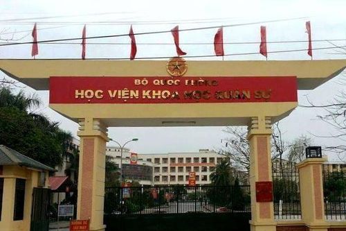 Điểm chuẩn học viện Khoa học quân sự năm 2019: Thí sinh có thể đỗ từ 18,64 điểm