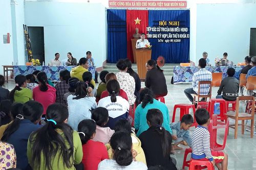 Tổ Đại biểu HĐND tỉnh Gia Lai tiếp xúc cử tri huyện Ia Pa