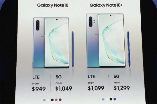 Samsung Galaxy Note10 chính thức: 6,3' và 6,8' - cải tiến bút S Pen, camera, có bản 5G, giá từ $949