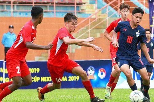 U18 Thái Lan thua sốc trước U18 Campuchia