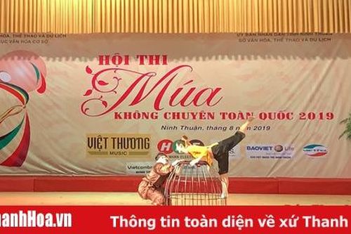 Thanh Hóa giành 1 HCV, 2 HCB tại Hội thi múa không chuyên toàn quốc 2019