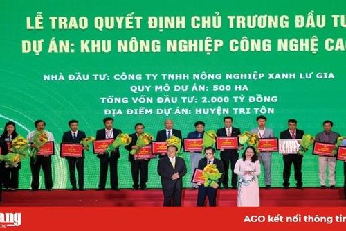 An Giang tạo mọi điều kiện thuận lợi cho các nhà đầu tư