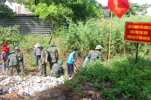 Tiểu đoàn 879 gắn công tác bảo quản, sửa chữa trang thiết bị quân sự với bảo vệ môi trường