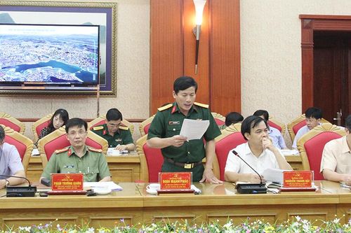 Đẩy nhanh tiến độ chuẩn bị diễn tập khu vực phòng thủ tỉnh