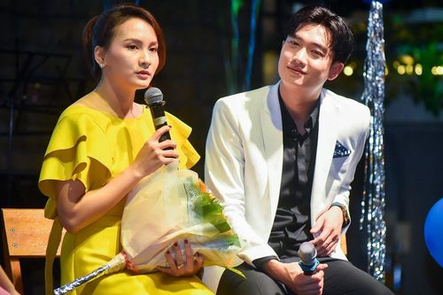 Quốc Trường cười ngượng khi Bảo Thanh kể tật xấu trên trường quay