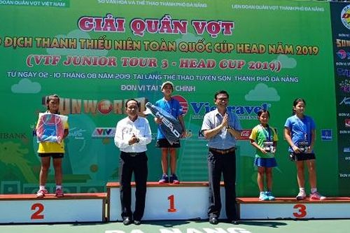 Bế mạc Giải quần vợt vô địch thanh, thiếu niên toàn quốc 2019
