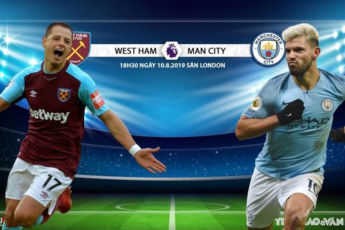 Soi kèo bóng đá: West Ham đấu với Man City (18h30 ngày 10/08). Trực tiếp Ngoại hạng Anh