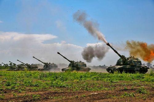 Mãn nhãn 'đại pháo' 2S19M1 152mm của Nga