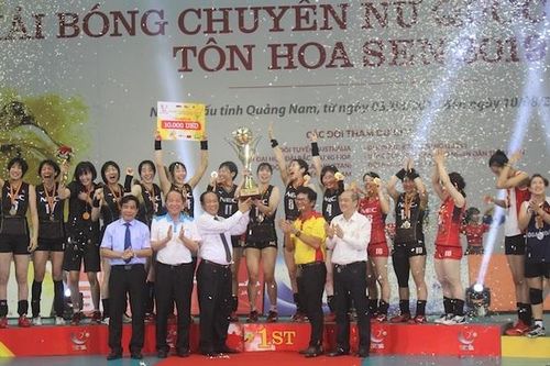 CLB NEC (Nhật Bản) vô địch Giải bóng chuyền nữ quốc tế VTV Cup năm 2019