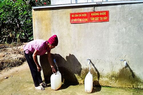 Ba cụm Nam có nước sạch