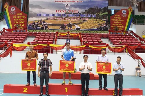 Huyện Bảo Thắng giành giải Nhất toàn đoàn Hội thi thể thao các dân tộc thiểu số tỉnh lần thứ VI
