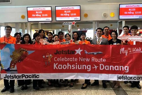 Jetstar Pacific khai trương đường bay thẳng giữa Đà Nẵng - Cao Hùng (Đài Loan)