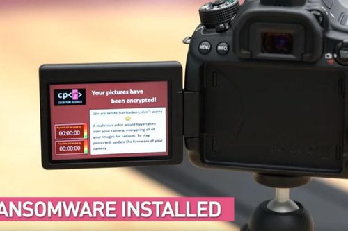 Máy ảnh DSLR cũng lây nhiễm mã độc tống tiền