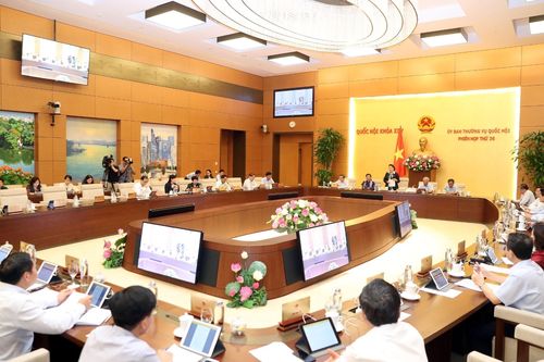 Khai mạc Phiên họp thứ 36 của Ủy ban Thường vụ Quốc hội