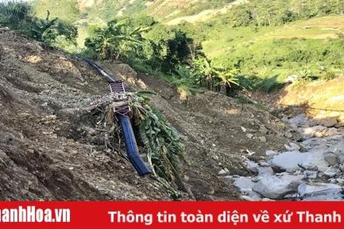 Sau lũ, thị trấn Mường Lát 'khát' nước sạch