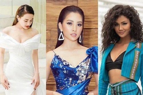 Nhã Phương - Tiểu Vy gợi cảm lọt top sao đẹp, H'Hen Niê bị chê trang phục rườm rà