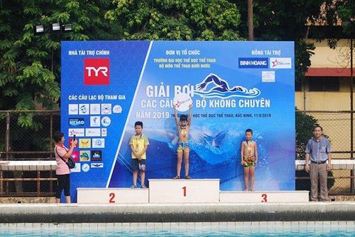 350 VĐV tranh tài tại Giải Bơi các CLB không chuyên 2019