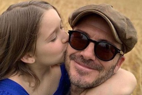 Hình ảnh ngọt ngào giữa công chúa Happer và bố David Beckham khiến hàng nghìn trái tim tan chảy