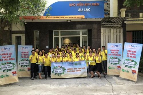 PTI Âu Lạc chung tay bảo vệ môi trường
