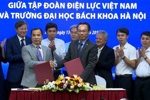 EVN ký thỏa thuận hợp tác với Trường Đại học Bách Khoa Hà Nội