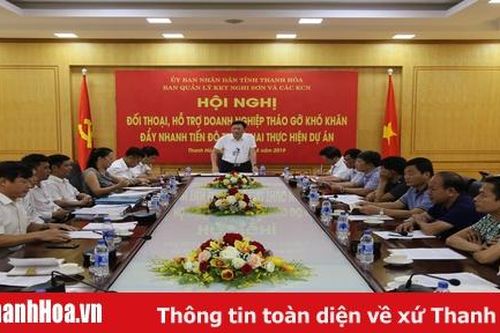Tháo gỡ khó khăn, vướng mắc, đẩy nhanh tiến độ thực hiện các dự án tại Khu kinh tế Nghi Sơn