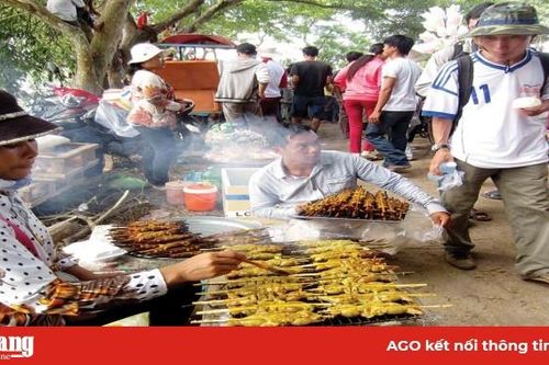 Mùa mưa về Bảy Núi ăn đặc sản
