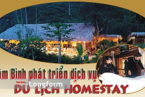 Lâm Bình phát triển dịch vụ du lịch homestay Bí thư Chi bộ Bản Cuôn miệng nói tay làmĐi dân nhớ, ở dân thươngHồng Thái: Sức hút từ nông sản sạchNghĩa cử cao đẹp Ngày Thương binh - Liệt sỹCông nhân Công ty cổ phần Woodsland Tuyên Quang vào caĐa sắc màu các