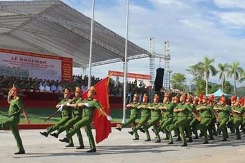Khai mạc Chung kết Hội thi điều lệnh, bắn súng, võ thuật CAND khu vực phía Bắc lần thứ 5