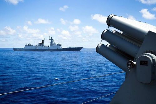 5 tàu chiến Trung Quốc đi qua hải phận Philippines không báo trước