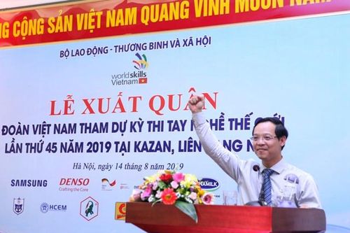 Đoàn Việt Nam xuất quân tham dự Kỳ thi tay nghề thế giới lần thứ 45