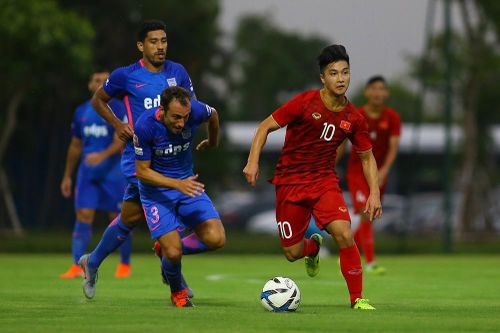 Martin Lo ghi bàn, U22 Việt Nam thắng đội bóng đến từ Hong Kong