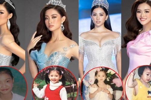 Vẻ đáng yêu thuở nhỏ của dàn Hoa hậu, Á hậu Việt Nam