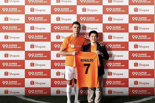 Cristiano Ronaldo làm Đại sứ thương hiệu mới của Shopee