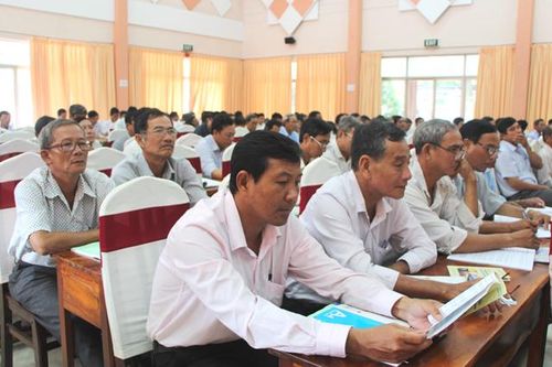 Nâng cao năng lực cán bộ giảm nghèo khóm, ấp