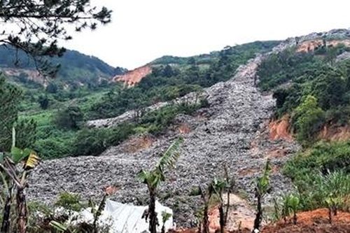 Đà Lạt vào cuộc vụ núi rác Cam Ly sập đổ 'nuốt chửng' hoa màu