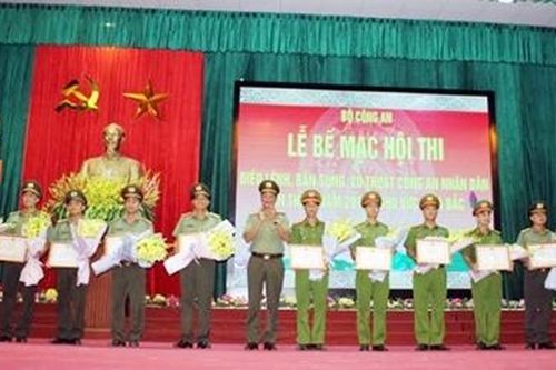Bế mạc chung kết Hội thi điều lệnh CAND lần thứ 5, KV phía Bắc