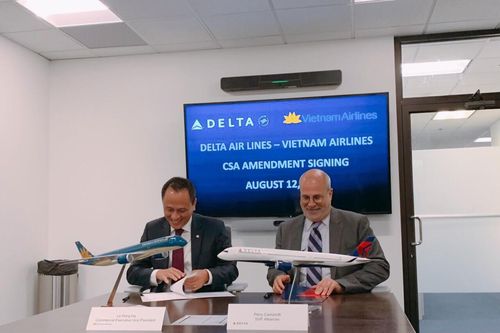 Vietnam Airlines hợp tác Delta Air Lines thăm dò đường bay Việt - Mỹ