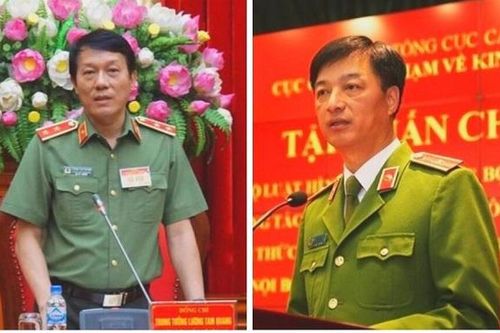 Công bố quyết định bổ nhiệm 2 tân Thứ trưởng Bộ Công an