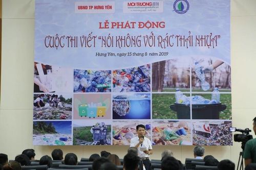 Phát động cuộc thi viết 'Nói không với rác thải nhựa'