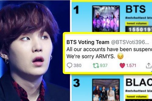 Trang bình chọn sập, ARMY lo BTS mất giải MTV vì bị 'chơi khăm'