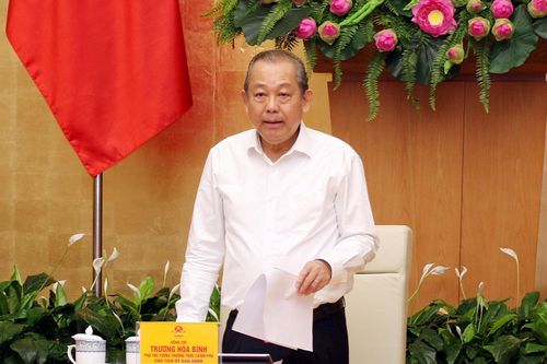 Phó Thủ tướng Thường trực chỉ đạo tăng cường công tác an ninh hàng không dân dụng