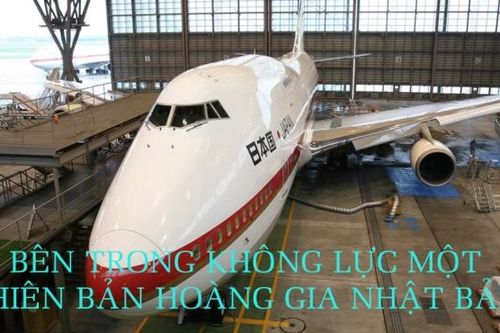 Bên trong 'Không lực Một' phiên bản Hoàng gia Nhật Bản