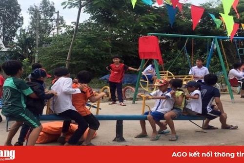 Thêm điểm sinh hoạt, vui chơi cho thanh, thiếu nhi Phú Tân
