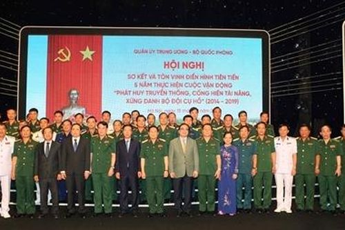 Tuyên dương 203 tập thể, cá nhân điển hình xứng danh Bộ đội Cụ Hồ