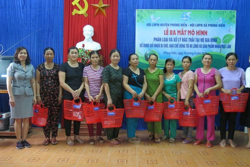 Chính trị - Xã hội Phụ nữ Hội LHPN Phong Điền: Sẽ nhân rộng mô hình phân loại và xử lý rác thải tại hộ gia đình