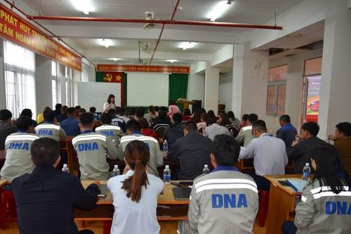 Gần 70 Cán bộ Công đoàn Công ty Nhôm Đắk Nông - TKV được tập huấn An toàn vệ sinh lao động