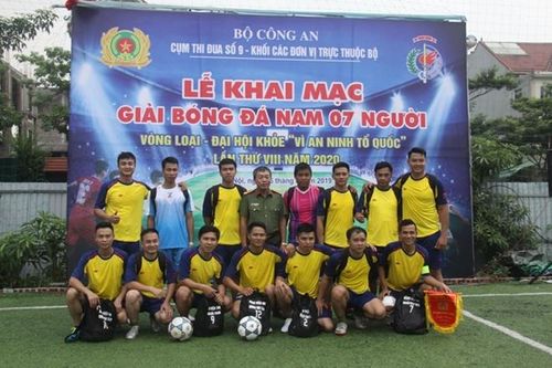 Khai mạc giải bóng đá nam Cụm thi đua số 9