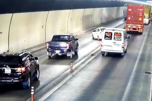 Xử lý nghiêm lái xe vượt ẩu, lấn làn trong hầm Hải Vân