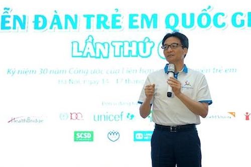 Phó Thủ tướng Vũ Đức Đam: Phải hành động để thông điệp vì trẻ em đi vào cuộc sống
