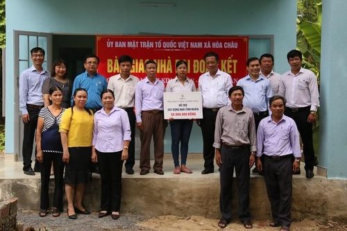 PC Đà Nẵng bàn giao nhà đại đoàn kết cho hộ nghèo
